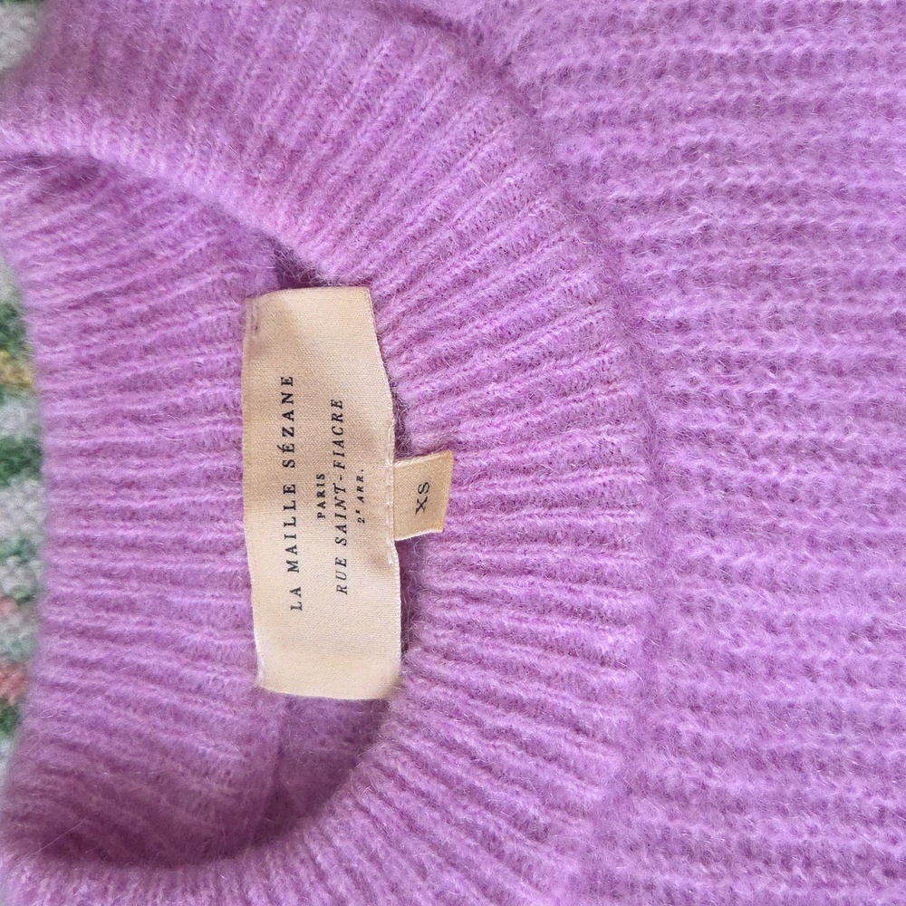 Sezane Otto Jumper Crewneck - Size XS - Picture 3 of 8